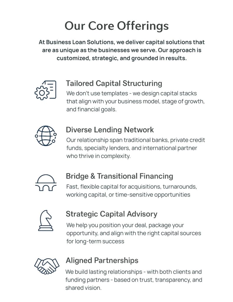 Our Service Offering