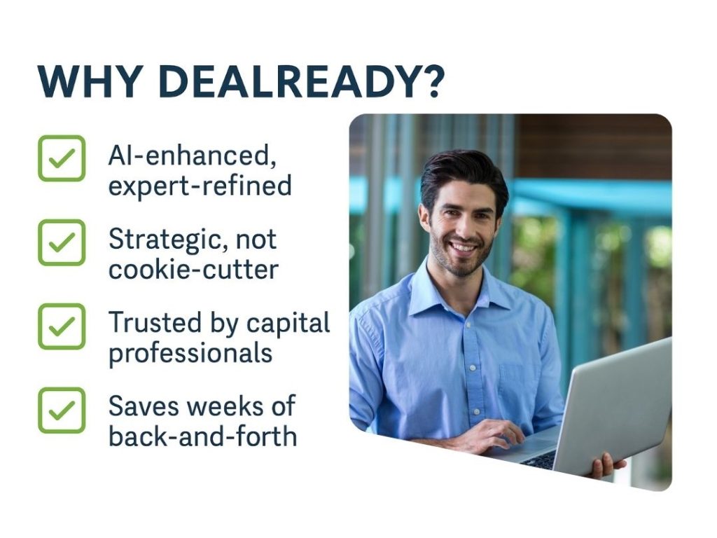 smart guy using DealReady